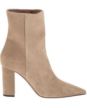 Paris Texas Anja Pointed-Toe Boots - Brown