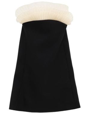 Celine Bustier Mini Dress - Black
