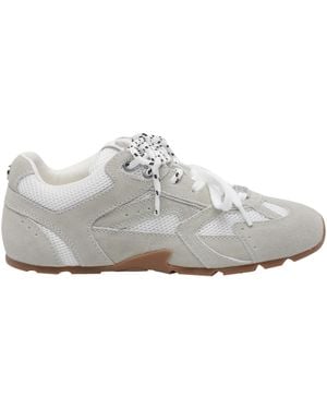 Steve Madden Asiel Lace-Up Low-Top Sneakers - Gray