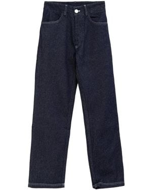 Baserange Tajo Button Jeans - Blue