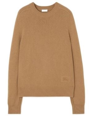 Burberry Cashmere Sweater - Natural