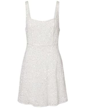 RIXO London Ronan Sequined Minidress - White