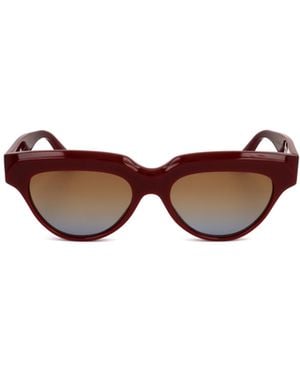 Victoria Beckham Cat-Eye Sunglasses - Brown