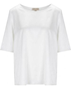 Max Mara Short-Sleeved Top - White