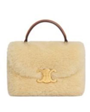 Celine Flip Shoulder Bag - Natural