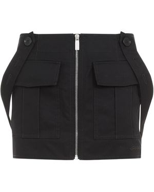 Off-White c/o Virgil Abloh Cargo Mini Skirt - Black