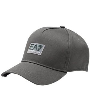 EA7 Logo Hat - Gray