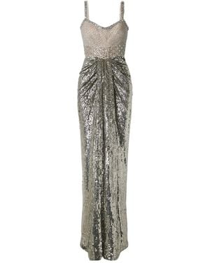 Jenny Packham Shimmering Evening Dress - Multicolor