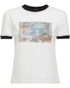 Cormio Do Something Crewneck T-Shirt - White