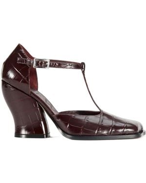 Loewe Onda High-Heeled Sandals - Brown
