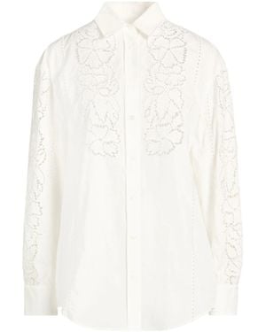 Weekend by Maxmara Solid-Color Shirt - White