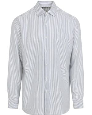 ZEGNA Long Sleeve Shirt - White
