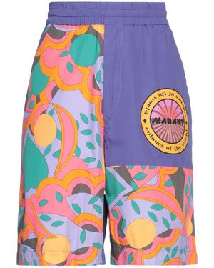 Isabel Marant Multicoloured Woven Shorts - Blue