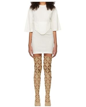 Dion Lee Undercorset Dress - White