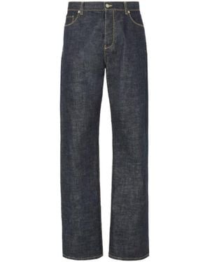 Fendi Long Jeans - Blue