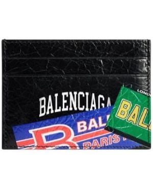 Balenciaga Cash Card Holder - Black