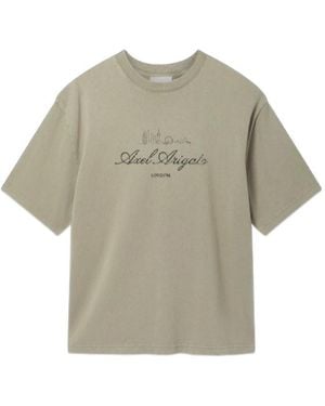 Axel Arigato Ldn Washed Sky T-Shirt - Gray