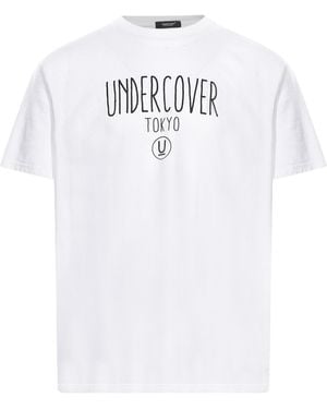 Undercover Logo Printed Crewneck T-Shirt - White