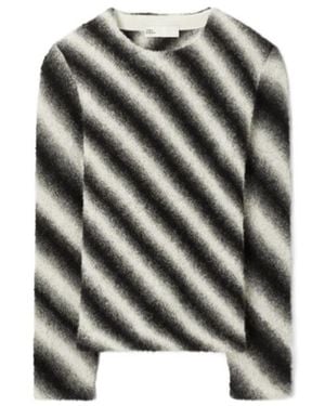 Tory Burch Striped Sweater - Green