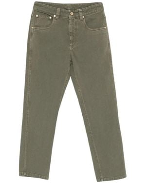 Brunello Cucinelli Five-Pockets Jeans - Green