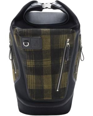 Loewe Roll-Top Backpack - Black