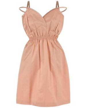Miu Miu Satin Dress - Pink