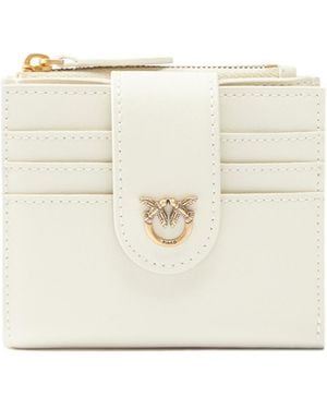 Pinko Logo Small Wallet - Natural