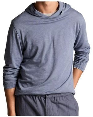 Vince Long-Sleeve Hoodie - Blue