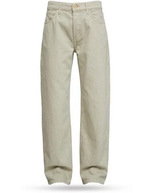 TOVE Belted Jeans - Grey