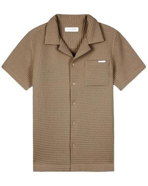 Maison Labiche Short Sleeve Shirt - Brown