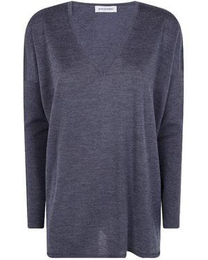 Gentry Portofino Long-Sleeved Jumper - Blue