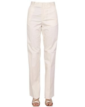 DSquared² Pleat-Front Detail Trousers - Natural