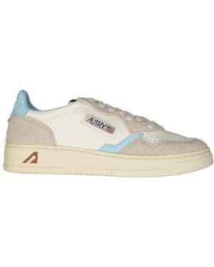 Autry Medalist Low-Top Sneakers - Natural