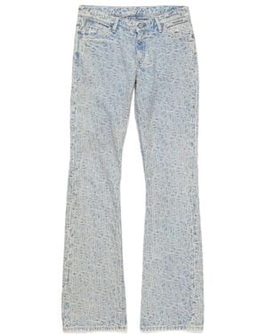 Acne Studios Low-Rise Flared Jeans - Blue
