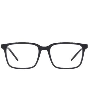 Dolce & Gabbana Eyewear Rectangular Frame Glasses - White