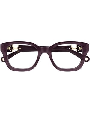 Chloé Chloé Eyewear Square-Frame Glasses - White