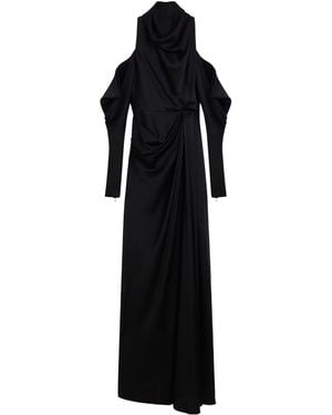 Givenchy Draped Dress - Black
