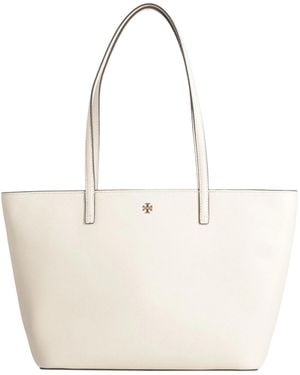 Tory Burch Textured-Leather Handbags - White