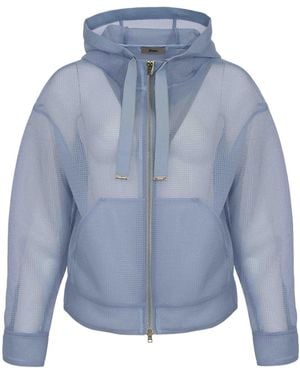 Herno Zipped Jacket - Blue