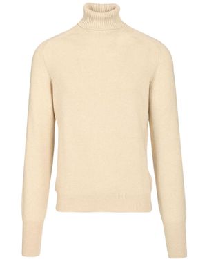 Fedeli Turtleneck Sweater - Natural