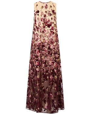 F.R.S For Restless Sleepers F.R. For Restless Sleepers Flower Printed Dress - Red