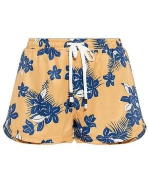 The Upside Aruba Printed Shorts - Blue