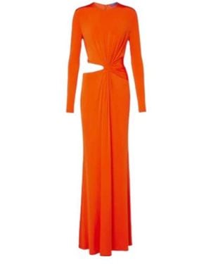 Ralph Lauren Cutout Maxi Dress - Orange