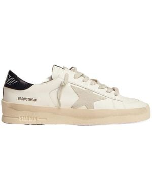 Golden Goose Stardan Lace-Up Trainers - Natural