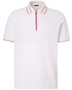 Kiton Cotton Piqué Polo Shirt - White
