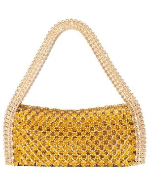 Benedetta Bruzziches Embellished Shoulder Bag - Metallic