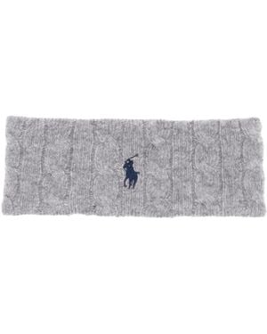 Polo Ralph Lauren Cable-Knit Head Band - White