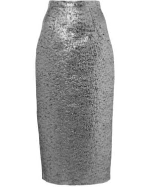 Emilia Wickstead Lorelei Pencil Skirt - Gray