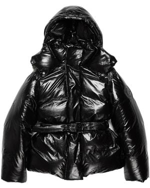 Acne Studios Belted Puffer Jacket - Black