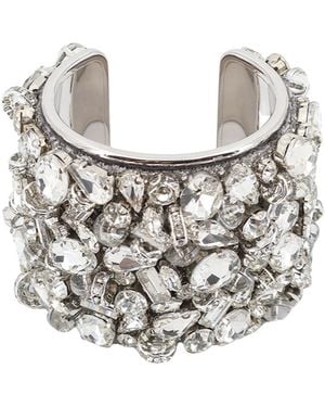 Dries Van Noten Embellished Bracelet - White